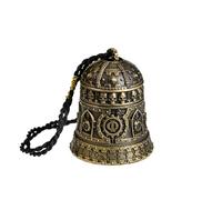 Starforged Warhammer 40K Domination Bell of Ominissah Adeptus Mechanicus Copper Pendant Black Braided Rope