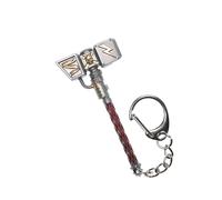 Starforged Warhammer 40K Licensed Keychain Bolt Round Chainsword Chaos Axe Ork Choppa Thunderhammer Sword WH40K Men Gift