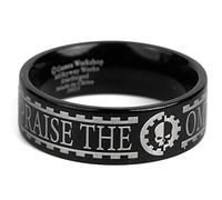 Starforged Warhammer 40K Orks & Fenrisian wolves Leagues of Votann Alloy Men's Ring AdeptusMechanicus-11, 11, Non-Precious Metal, No Gemstone, 11, lac lac Non Precious Metal, No Gemstone