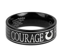 Starforged Warhammer 40K Orks & Fenrisian wolves Leagues of Votann Alloy Men's Ring Ultramarines-12, 12, Non-Precious Metal, No Gemstone, 12, Non-Precious Metal, No Gemstone