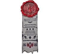 Starforged Warhammer 40K Purity Seals Space Marines Blood Angels Ultramarines Chapters Collection Brooch Pin Badge Pendant Warhammer Gifts, Leather, no gemstone