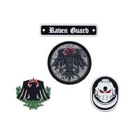 Starforged Warhammer 40K Raven Guards Set Defenders of Terra Honor Patch Collection Men's Gift Accessories