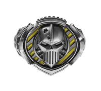 Starforged Warhammer 40K The Sigil Ring of Perturabo Iron Warriors Silver Ring Accessories Jewelry-Silver Version