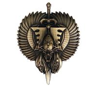 Starforged Warhammer Fantasy Battle WH40K Wrath of Khaine Men's Backpacks Clothing Accessories 40K brooch, M, Zinc, no gemstone