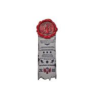 Starforged Warhammer40K Licensed Merch Purity Seal: Blood Angels Pin Badge/Sticker 1 PC