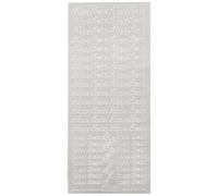 Starform Deco Sticker, Happy Easter, Silver