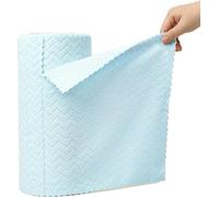 Starfreshi-Microfiber-Cleaning Cloths Roll,Microfiber Cleaning Cloth Roll,Reusable Tear Away Microfiber Towels,Washable Absorbent Rags Drying Dishcloths for Car,Home,Garage Or Shop,30PACK,Blue