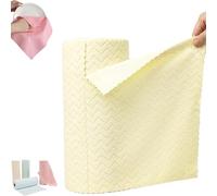 Starfreshi Microfiber Cleaning Cloths Roll,Quick Tear-Away Reusable Towels Roll, Ultra Absorbent Fast-Drying Lint Free Cleaning Rags for Kitchen, Car, Glass & Home Use