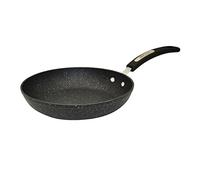 Starfrit The Rock Terra 20cm (8'') Ceramic Non-Stick Fry Pan - Thick Aluminum Base - PFOA Free - Easy to Clean - Black Marble