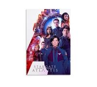 Stargate Atlantis Waterproof And Stain Resistant Wall Paintings High-definition Spray Painted Decorative Paintings Study And Coffee Shop Decorations Fade ResistantUnframe-style24x36inch(60x90cm)