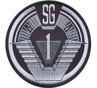 Stargate Brand Stargate SG1 Group 1 Full Size Logo Embroidered Patch, 1 Piece