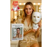 Stargate Clearskin Glow Ii Anti-Ageing Led Mask For Face And Neck Skincare In White White One Size