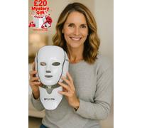 Stargate Clearskin Glow Ii Led Face Mask For Reducing Acne Wrinkles And Fine Lines In White White One Size