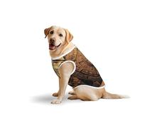 Stargate Large Dog Vest Pure Cotton Breathable | Anti-Shedding Tank Top for Golden Retriever, Labrador, Husky | Comfortable Sleeveless Shirt for Large Breed Dogs, Outdoor Walking 4X-Large