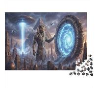 Stargate Pharaoh 1000 Piece Jigsaw Puzzle,Impossible Challenge,Educational Toy,Premium Cardboard,Adults & Kids 14+,Home Wall Decor,Gift Idea,Stress Relief 70x50cm/1000pcs