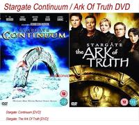 STARGATE THE ARK OF TRUTH / CONTINUUM continium continum 2 Movie Film Double DVD