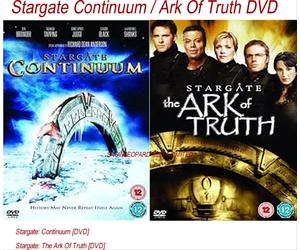 STARGATE THE ARK OF TRUTH / CONTINUUM continium continum 2 Movie Film Double DVD