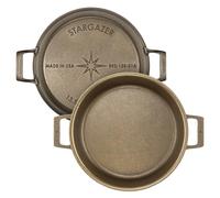 Stargazer 13.5-Inch Cast Iron Skillet | Made in USA, Seasoned, Premium Frying Pan for Grilling, Searing, Baking & More - Durable Cast Iron with Smooth Cooking Surface