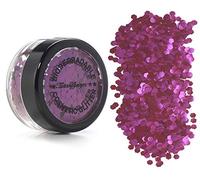 Stargazer Biodegradable Chunky Glitter Shaker - Fushia. Festival Friendly Biodegradable Cosmetic Glitter