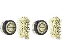 Stargazer Biodegradable Chunky Glitter Shaker - Gold. Festival Friendly Biodegradable Cosmetic Glitter (Pack of 2)