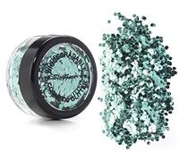 Stargazer Biodegradable Chunky Glitter Shaker - Turquoise. Festival Friendly Biodegradable Cosmetic Glitter