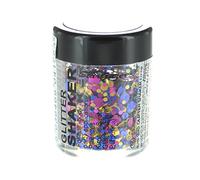 Stargazer Confetti Face & Body Glitter Shaker, Fine Cosmetic Sparkle, Long-Lasting, Vegan, Cruelty-Free, Made in the UK