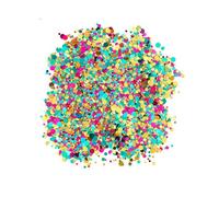 Stargazer Confetti Face Glitter Green