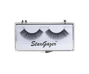 Stargazer False Eye Lashes style 16, synthetic lash pair includes glue.