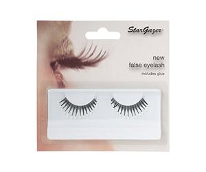 Stargazer False Eyelashes - 39 / White Tip