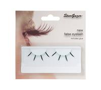Feather Eye Lashes style 42, synthetic lash pair includes glue.