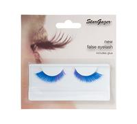 Stargazer Feather Eye Lashes style 50, synthetic lash pair includes glue.
