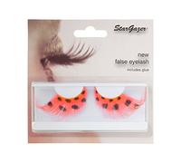 Stargazer Feather Eye Lashes style 66, synthetic lash pair includes glue.