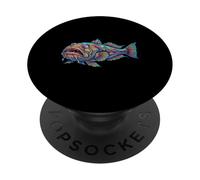 Stargazer Fish Deep Sea Aquarium Bottom Dweller PopSockets Adhesive PopGrip