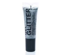Stargazer Glitter Gel Tubes Face Body Lips Eyeshadow Makeup (Glitter Silver)