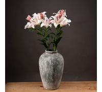 Stargazer Lily Artificial Flower Love Lace White One Size