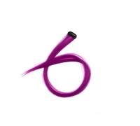 Stargazer Mini Synthetic Clip In Hair Extensions Fushia