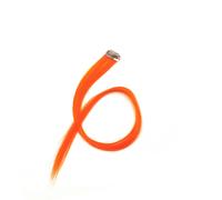 Stargazer Mini Synthetic Clip In Hair Extensions Orange