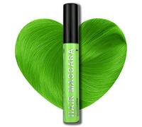 Stargazer Neon Green UV-Reactive Hair Mascara, Wash Out Colour