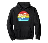 Stargazer Retro Astronomy Telescope Night Sky Fan Pullover Hoodie