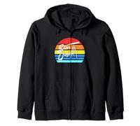 Stargazer Retro Astronomy Telescope Night Sky Fan Zip Hoodie