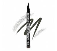 Stargazer Semi-Permanent Vegan Eye Brow Liner 2. Up To 24 Hour Strong Dark Brown Water Proof Eye Brow Liner With A Wide Nib Pen.