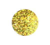 Stargazer Shapes Face Glitter Shaker Gold Heart