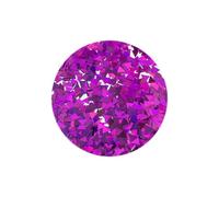 Stargazer Shapes Face Glitter Shaker Purple Triangle