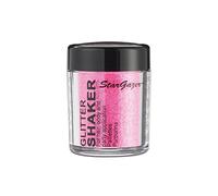 Stargazer UV Glitter Shaker, Pink. Cosmetic glitter powder for use on the eyes, lips, face, body, hair and nails.
