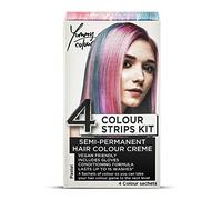 Stargazer Hair Dye Kit Yummy Colour 4 Shade Semi-Permanent Strips – Pastel