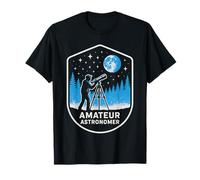 Stargazing Amateur Astronomer Retro Men's Space Astronomy T-Shirt