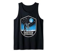 Stargazing Amateur Astronomer Retro Men's Space Astronomy Tank Top