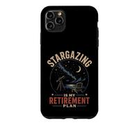 Stargazing Is My Retirement Plan Telescope Astronomy Lover Case for iPhone 11 Pro Max