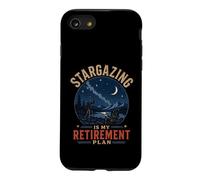 Stargazing Is My Retirement Plan Telescope Astronomy Lover Case for iPhone SE (2020) / 7/8