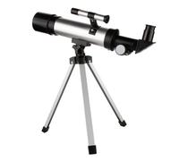 Stargazing Telescope 360/50mm with Tripod, 90° Oblique Mirror | Children's Refracting Model, Sr4 Mm and Mm Eyepieces, 3x Barrow Lens, Black Set Random Style